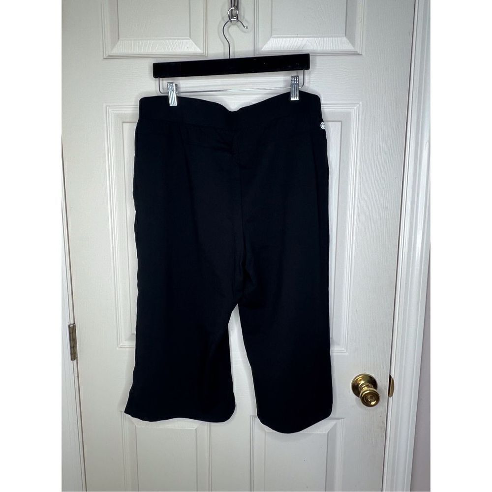 T by Talbots, Everyday causal pants, black, cropped, size XLp